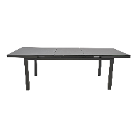 Uittrektafel Baleno nuance 180/240x100 cm - antraciet