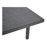 Uittrektafel Baleno nuance 180/240x100 cm - antraciet