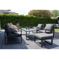Loungebank Pina Colada nuance 209x80 cm - grijs