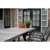 Uittrektafel Castilla Pardo 204/264x102 cm - beige