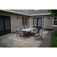 Uittrektafel Castilla Pardo 204/264x102 cm - beige