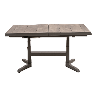 Uittrektafel verstelbaar Castilla Pardo 143/183x88x54/74cm - bruin