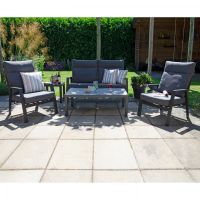 Loungebank Ohio 2-pers - grijs