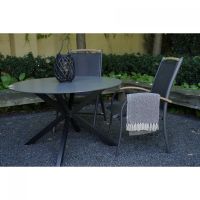 Stapelstoel Monza - zwart