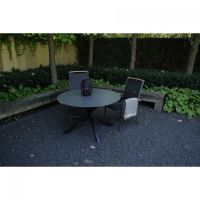 Stapelstoel Monza - zwart