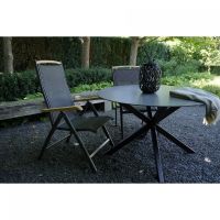 Stapelstoel Monza - zwart