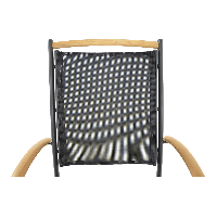 Stapelstoel Monza - zwart