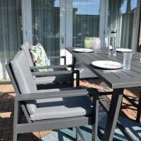 Bartafel Malibu Donkergrijs