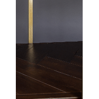Dutchbone Class wandrek MDF 40x140x146 cm bruin/goud