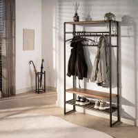 Fraaai Odell garderobe 100 cm - bruin