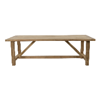 Tuintafel Castle recycled teak 240x100 cm - naturel