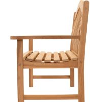 Ergo bank teak 158,5x65x99cm
