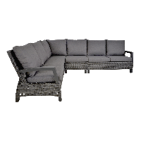 Lounge hoekset Prato Forte - antraciet