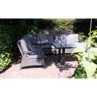 Lounge hoekset Prato Forte - antraciet