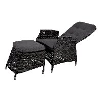 Tuinstoel Soho Comfort Forte - antraciet