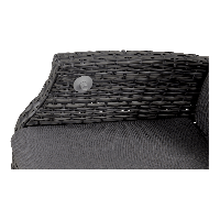 Tuinstoel Soho Comfort Forte - antraciet