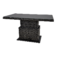 Loungetafel verstelbaar Soho Forte 130x75 cm - antraciet