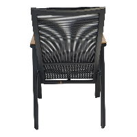 Standenstoel Amir teak nuance - antraciet