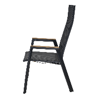 Standenstoel Amir teak nuance - antraciet