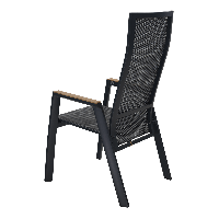 Standenstoel Amir teak nuance - antraciet