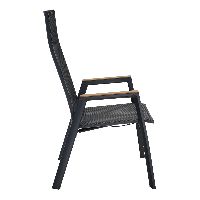 Standenstoel Amir teak nuance - antraciet