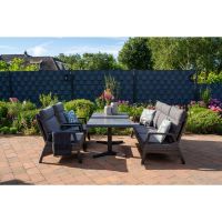 Loungebank Treviso Forte - antraciet