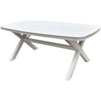 Davos tuintafel Deens ovaal 200x100 cm