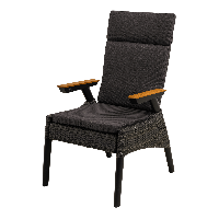 Tuinstoel Florence Forte - zwart