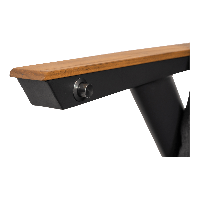 Loungebank Florence Alu - antraciet