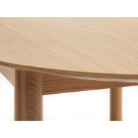 Nordic Home Bjørn uitschuifbare ovale eettafel - 100x190-280 cm - naturel