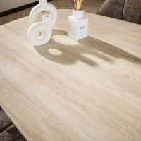 Dexter eetkamertafel 215 cm - creme