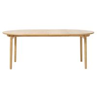 Leif uitschuifbare eettafel 45x120 cm - naturel