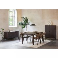 Nordic Home Stella armstoel - bruin