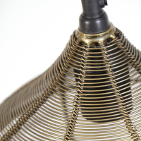 Alvaro hanglamp 5L metaal zwart van het woonmerk Light & Living