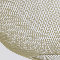 Moroc hanglamp Ø50x58 cm metaal goud van het woonmerk Light & Living