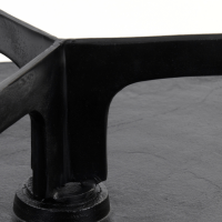 Pano salontafel metaal donkerbrons | set van 2