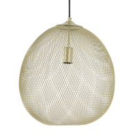 Moroc hanglamp Ø40x45 cm metaal goud van het woonmerk Light&Living
