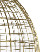 Mirana hanglamp Ø35x33 cm goud van het woonmerk Light&Living