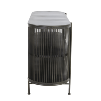 Yinthe dressoir 149x40x80 cm zwart van het woonmerk Light & Living