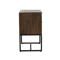 Meave kast 60x40x70 cm hout mat donkerbruin van het woonmerk Light&Living