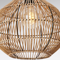 Pacino hanglamp rotan naturel 30cm van het woonmerk Light&Living
