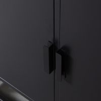 Label51 Luff hoge kast 80x40x190 cm zwart