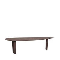 Wow eettafel mangohout 300x130 cm - espresso