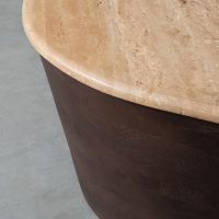 Label51 Ravi salontafel mangohout 70x50x37 cm - espresso