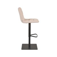 Juul barkruk verstelbaar 88-113 cm stof - naturel