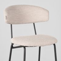 Label51 Zack barkruk 53x56x107cm bouclé naturel