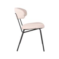 Label51 Zack eetkamerstoel bouclé naturel