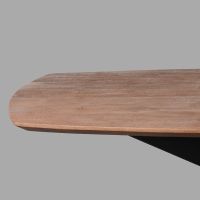 Zane eettafel 190x100x76 cm - espresso mangohout