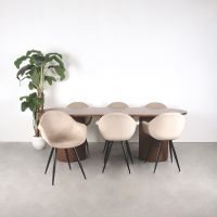 Oliva eettafel eiken 240x120x75 cm - walnoot