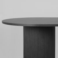 Oliva eettafel 240x120x75cm - zwart